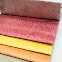 Nouveau design, vente en gros d'usine, tissu de canapé en polyester tricoté, gaufré, uni ou imprimé, respirant et résistant au rétrécissement