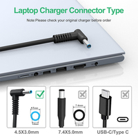 Adaptor Daya Grosir untuk HP Pavilion Omen ZBook Workstation Notebook 135W 19.5V 6.92A Adaptor Charger Laptop HP 4.5*3.0mm