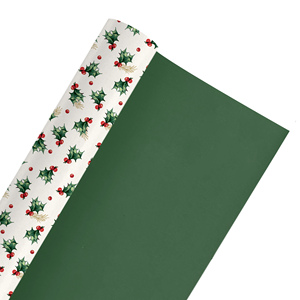 New Design Spring Floral Printed 80gsm Coated <b>Paper</b> Wrapping <b>Paper</b> 76CM <b>Paper</b> <b>Roll</b> for Daily Gift & Flower Wrapping - Product Image 1