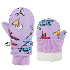 Mitaines imperméables pour tout-petits, gants d'hiver pour bébés, gants pour enfants, mitaines chaudes doublées de polaire, gants de ski et de neige pour adolescents - Product Image 1