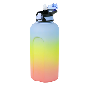 Grande bouteille d'eau de <span class=keywords><strong>2</strong></span> <span class=keywords><strong>litres</strong></span> avec poignée, anti-fuite, bouteille d'eau de motivation de 74 oz avec marqueur de temps, bidons de <span class=keywords><strong>2</strong></span>,<span class=keywords><strong>2</strong></span> <span class=keywords><strong>litres</strong></span> pour les boissons - Product Image 5
