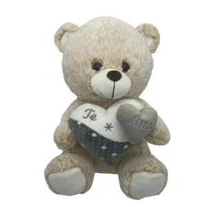 Best selling suppliers valentine birthday gift custom teddy bear plush stuffed toy