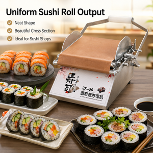 Máquina Manual para Hacer Sushi en Oferta, Compacta y Redonda, para Restaurantes Japoneses y Servicios de Catering - Product Image 6