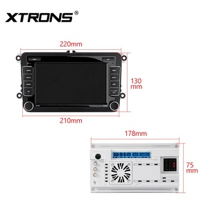 Xtrons <span class=keywords><strong>7</strong></span> Inch Octa Core 4 + 64Gb <span class=keywords><strong>Android</strong></span> 14 Auto Stereo Multimedia Speler Custom Fit Voor Volkswagen/Seat/Skoda Global 4G Lte - Product Image 5