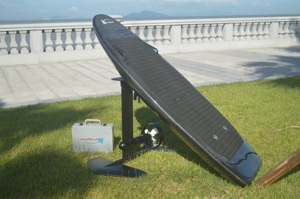 กระดานโต้คลื่นคาร์บอนไฟเบอร์ Efoil พร้อมดีไซน์ OEM แบบกำหนดเอง คุณภาพสูง รุ่น Havospark H5-P - Product Image 3