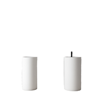 2025 vente chaude marbre salle de bain lavabo Design moderne Surface solide support libre piédestal évier égouttoir pour Villa Application