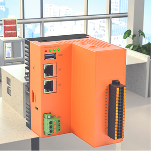 OpenEmbed Raspberry Pi CM5 PLC ระบบควบคุมอุตสาหกรรมแบบตั้งโปรแกรมได้ ตัวควบคุมลอจิกแบบตั้งโปรแกรมได้ IoT Gateway RS485 รับประกัน <span class=keywords><strong>2</strong></span> ปี พื้นที่จัดเก็บ 8GB - Product Image 1