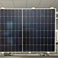 Panel Solar de Doble Vidrio Tipo N de Alta Calidad, Sistema Fotovoltaico Mono, 24% de Eficiencia, Marco de Aleación de Aluminio Anodizado, GL Solar Completo