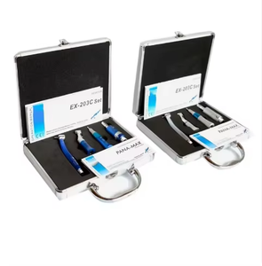 Kit de pieza de mano de contraángulo de alta/baja velocidad con botón pulsador Dental, pieza de mano recta, Motor de aire, pieza de mano de turbina Dental de baja velocidad - Product Image 4