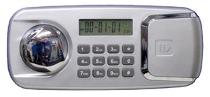 בטוח מנעול עם נדנדה בורג LCD תצוגת סיסמא שילוב מנעול ממונע בטוח הלבשה מנעול סיסמא פנל