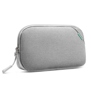 Digital Storage Bag Canvas High-End Business Trip Travel <strong>Data</strong> Cable Hard Drive Power <strong>Bank</strong> Portable Handy - Product Image 6