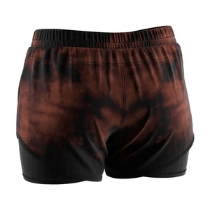 Shorts de sport 2-en-1 en polyester à séchage rapide pour musculation, yoga et gym, pour hommes et femmes - Grande Vente - Product Image 2