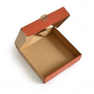 Caja de Pizza Negra Personalizada de 15 Pulgadas con Ventaja UV, Papel Blanco con Lámina Calentada, Papel Rosa Estampado en Relieve, Impreso en Italia, Uso Industrial - Product Image 5