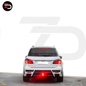 2013-2015 <span class=keywords><strong>LT</strong></span> estilo Kit de cuerpo parachoques delantero parachoques trasero guardabarros bengalas para Mercedes Clase <span class=keywords><strong>GL</strong></span> X166 350, 400, 450, 500, 63 - Product Image 3