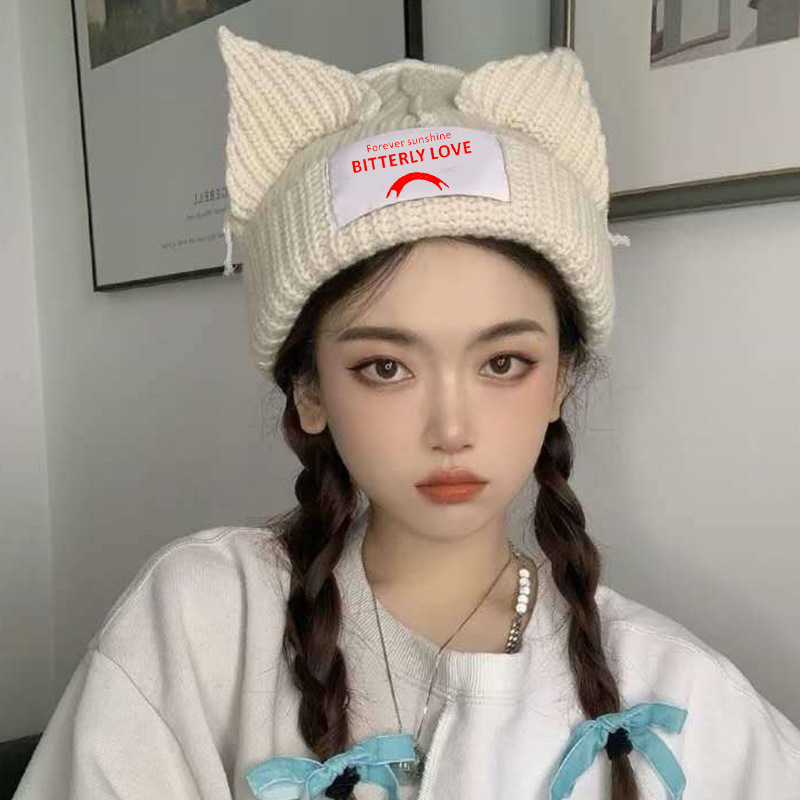 2点セット　newave CAT BEANIE/アームウォーマー 2点セットnewave CAT BEANIE/アームウォーマー