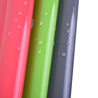 Cuir artificiel PVC imperméable pour bagages et accessoires, cuir verni brillant adhésif sans plis