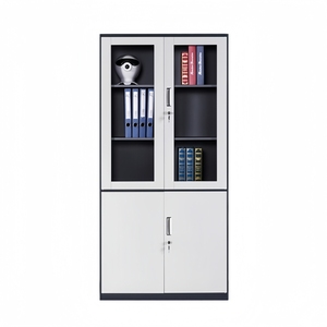 Modern Steel Detachable File Cabinet for Office and School Use White <b>Small</b> Storage Bulk Filing Cabinets - Product Image 4