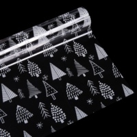 Nouvelle arrivée en plastique Transparent Bopp Roll Film Cellophane papier imprimé Bopp Film pour fleurs biscuits Snack Emballage
