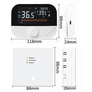 उच्च सटीकता बुद्धिमान तापमान नियंत्रक थर्मोस्टैट के साथ घर में हीटिंग थर्मोस्टेट चाइल्ड लॉक थर्मोस्टेट - Product Image 2