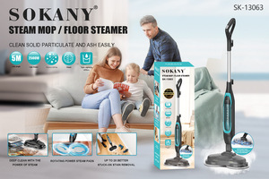 SOKANY13063 Mopa a <span class=keywords><strong>Vapor</strong></span> y Aspiradora Tipo Bidón, con Alimentación USB y Control por Aplicación, con Calentamiento Rápido para Limpieza de Pisos del Hogar - Product Image 4