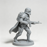 Échantillon de figurine miniature de jeu de table personnalisé, prototype de figurine de jeu de société imprimé en 3D SLA haute précision, service de fabrication OEM
