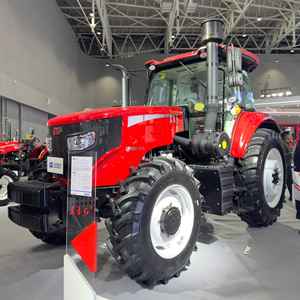 New Red Lnm2004 High-Horsepower Four-Wheel Drive Water and Drought Orchard Climbing Large Plow Tractor - Product Image 3