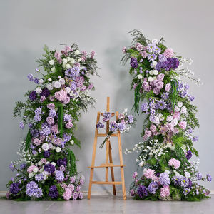 Arco Floral <span class=keywords><strong>de</strong></span> Seda Rojo Rosa para Bodas, Propuestas <span class=keywords><strong>de</strong></span> Matrimonio, Eventos, Ecológico, Duradero, 6-7 pies, para el Día <span class=keywords><strong>de</strong></span> San Valentín - Product Image 4