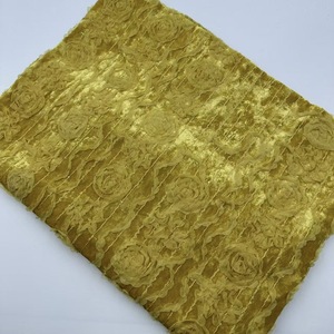 Fabriek Directe Verkoop In Voorraad Lente En Herfst Fluwelen Borduurwerk Rose Borduurwerk Kleding Stof - Product Image 6