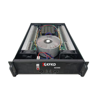 Amplificateur professionnel 2 canaux classe H haute puissance pour fêtes en extérieur 8/4 Ohm avec transformateur en cuivre pur MJL grand tube