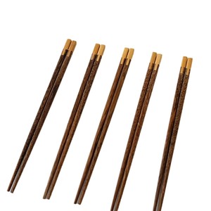 Palillos de bambú y madera Yuan Jin, palillos de madera de sándalo rojo, madera maciza natural, resistentes a altas temperaturas, para uso doméstico - Product Image 5