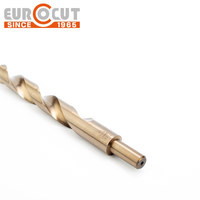 Foret en acier rapide EUROCUT M35 DIN338 avec conception de tige réduite pour le perçage des métaux