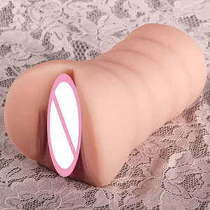 Männer-Masturbator mit Doppelkanal, 3D-realistische Textur, Anal- und Vaginal-Sexspielzeug für Erwachsene, Taschenmuschi für Männer und Jungen - Product Image 4
