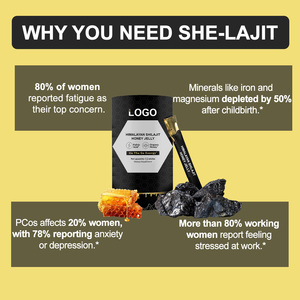 Resina de Shilajit Pura del Himalaya, Grado Oro, con Ácido Fúlvico y Más de 85 Minerales Traza, Grado Alimenticio, 100% Pura Energía, Marca Privada OEM ODM - Product Image 3