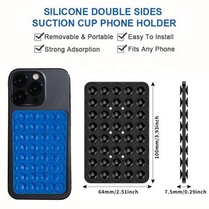 Nhà Sản Xuất Biểu Tượng Tùy Chỉnh Silicone Hút Cup Điện Thoại Di Động Chủ Phụ Kiện Hai Mặt Hút Cup Điện Thoại Di Động Trường Hợp Núi - Product Image 2