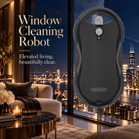 Robot Pembersih Jendela Elektrik untuk Apartemen dan Vila, Menghilangkan Kotoran dan Noda Hujan dengan Sistem Vakum dan Kain Pel yang Kuat