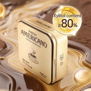 High Quality Rich Black Coffee Flavor Coffee <strong>Candy</strong> for Sales Wholesale Hard <strong>Candy</strong> Coffee 32g - Product Image 4