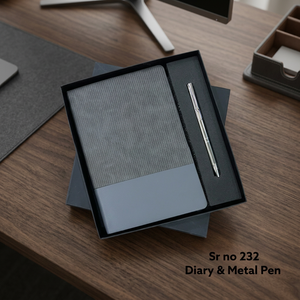 Agenda A5 con Bolígrafo Metálico, 100 Hojas, Impresión UV, Tapa Dura de PU, Set de Regalo para Oficina, Eventos Corporativos y Uso Diario - Product Image 5