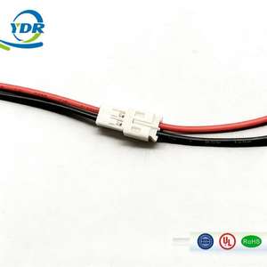 Kabel Konektor 2-Pin Jantan-Betina yang Dapat Disesuaikan dengan Kabel Harness Berinsulasi Dua Warna - Product Image 2