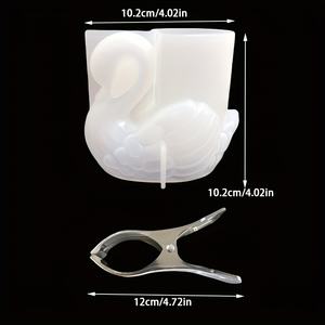 <span class=keywords><strong>Cisne</strong></span> candelabro molde <span class=keywords><strong>de</strong></span> silicona Diy cemento yeso suculenta <span class=keywords><strong>maceta</strong></span> molde <span class=keywords><strong>de</strong></span> silicona decoración del hogar - Product Image 6