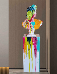 Escultura Decorativa de <span class=keywords><strong>Venus</strong></span> y David de Estilo Europeo, Artística y Creativa, para el Hogar u Hotel, Material FRP - Product Image 6