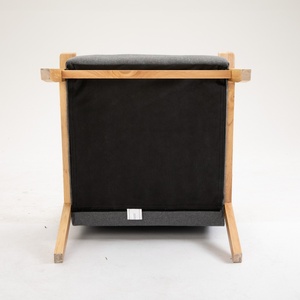 Fauteuils en bois bon marché pour la maison Salon Chambre Bureau Tissu Accent Chaise de loisirs pour hôtels - Product Image 3