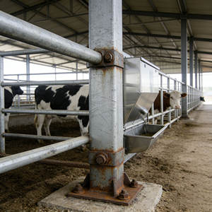 Prefab Steel Structure Cattle Sheds Light Steel Cattle Shed Light Steel Structure Cow House Farm - Product Image 3