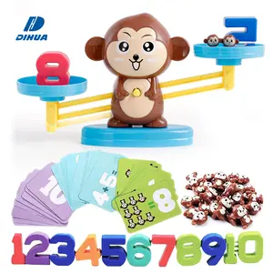 Крутая математическая игра обезьяны для девочек и мальчиков | Веселый, образовательный подарок для детей и обучающие материалы по методу Монтессори