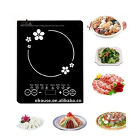 Nouvelle plaque de guidage thermique à corps mince inventée cuisinière à induction 2200W cuisinière de restaurant infrarouge intégrée solaire électrique domestique