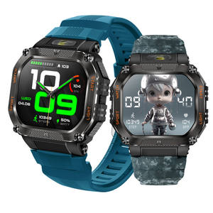CM-HT34 Atacado de Fábrica Chinesa Smartwatch com Pulseira de Silicone IPS, Magnético, À Prova D'água 30 Metros, Barômetro, Altímetro e Bússola, com APP - Product Image 1