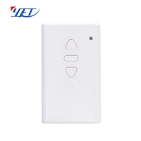 Fabricant contrôleur à grande mémoire 433/315mhz émetteur-récepteur sans fil 2 canaux pour porte coulissante/garage/automatique YET420PC