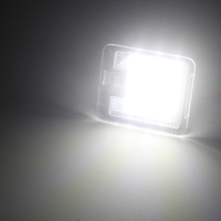 SUNKIA 2 pièces/lot Ultra lumineux 18 SMD LED rétroviseur latéral Pudlle lumières pour Ford Focus III/Kuga/Escape/Mondeo IV/c-max