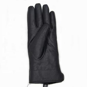 <span class=keywords><strong>Gants</strong></span> et mitaines en cuir de doublure en peau de mouton véritable <span class=keywords><strong>pour</strong></span> femmes très épais <span class=keywords><strong>pour</strong></span> l'automne et l'hiver Chaleur Style uni <span class=keywords><strong>pour</strong></span> un usage quotidien - Product Image 3