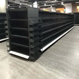 Custom ized Guter Preis Lebensmittel geschäft Einzelhandel Display Stand Racks Gondel Regale Supermarkt Regal Regale zum Verkauf