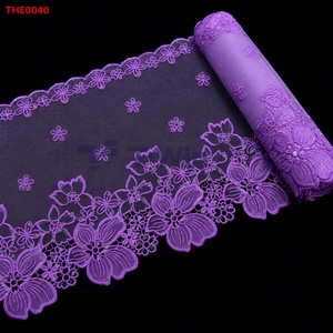 Bandes de guipure, garniture de dentelle, dentelle de Guatémala, garniture de dentelle ecclésiastique, style Insta Fashion, prix abordable, couleur Teal, bandes de broderie - Product Image 3